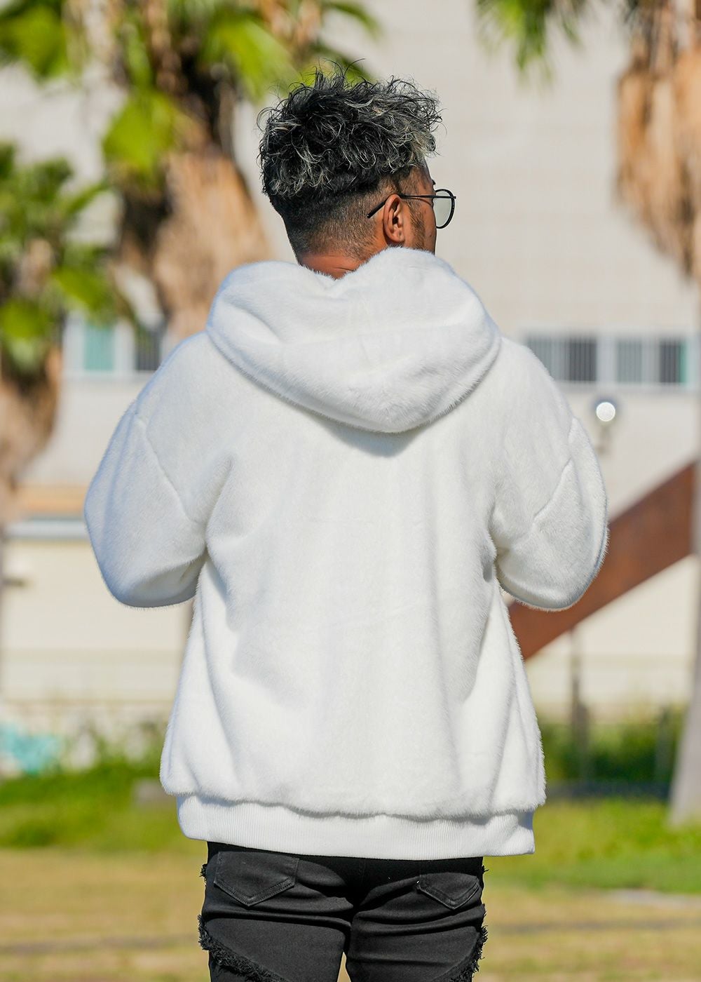 RTEG OE/OPファーフーディー | adamsJUGGLER（アダムスジャグラー