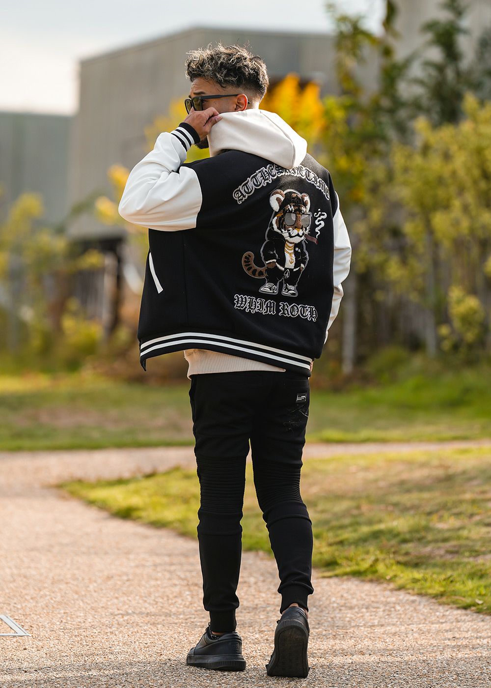 W/Rスモーキングタイガースタジアムジャンパー | adamsJUGGLER