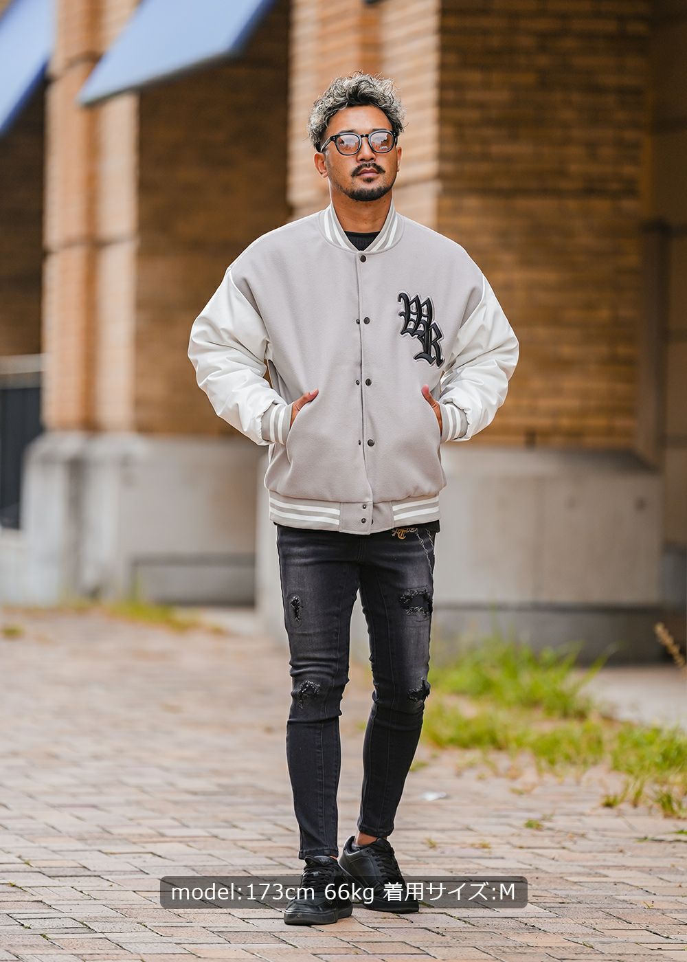 W/Rスモーキングタイガースタジアムジャンパー | adamsJUGGLER