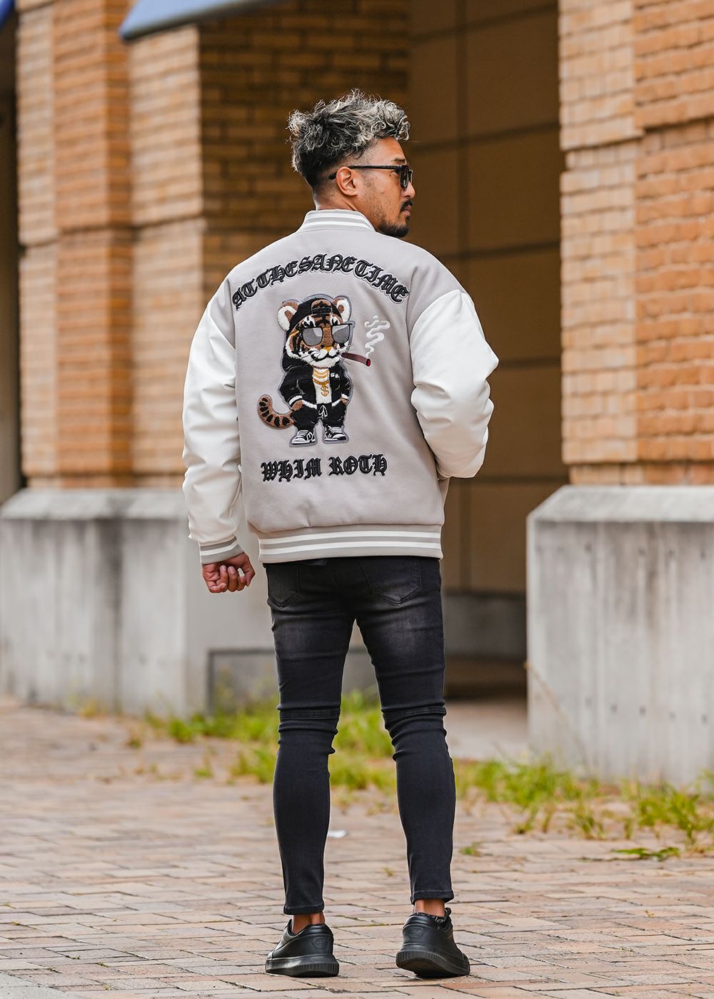 W/Rスモーキングタイガースタジアムジャンパー | adamsJUGGLER