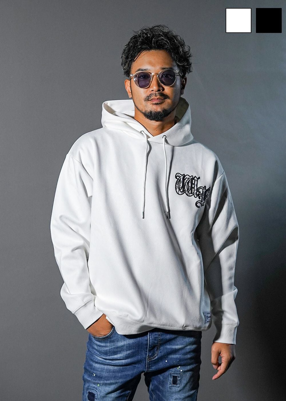 W/RO.Eペイズリープルパーカー | adamsJUGGLER（アダムスジャグラー