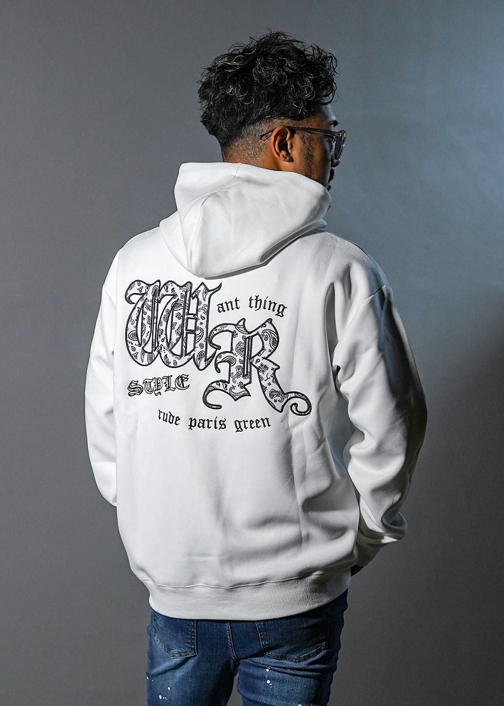 W/RO.Eペイズリープルパーカー | adamsJUGGLER（アダムスジャグラー