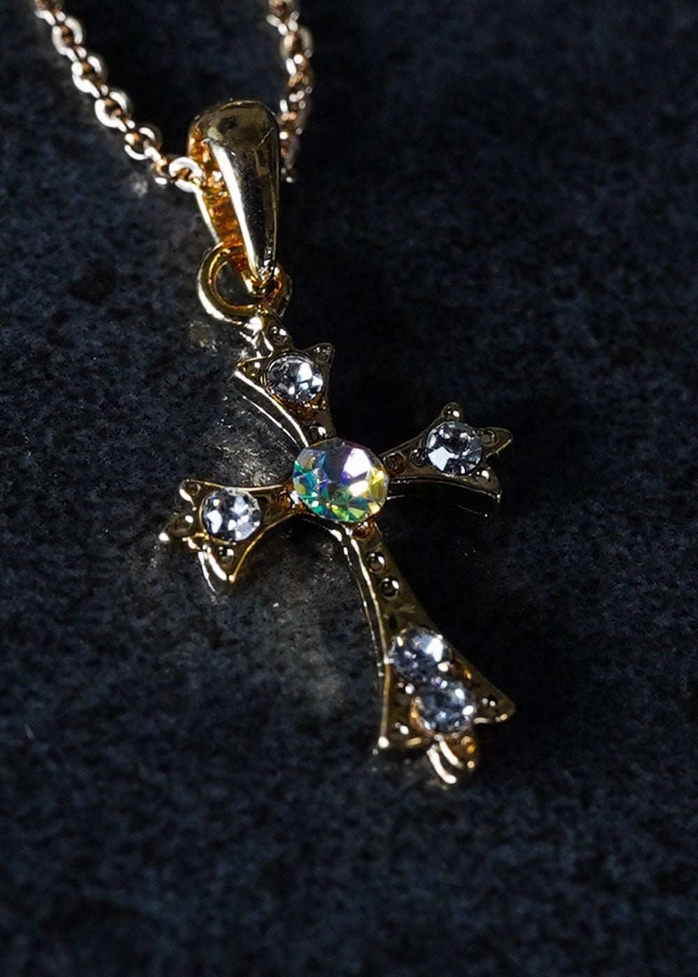 ゴシッククロスネックレス スモールクロスネックレス／クロス