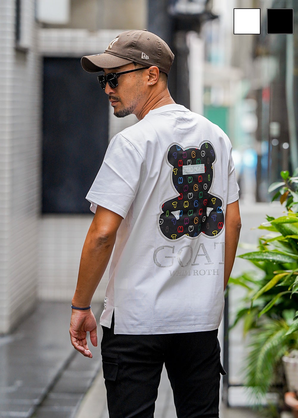 新品未使用✨アダムスジャグラー tシャツ \"Sサイズ\" adamsJUGGLER（アダムスジャグラー） tシャツ W/RサークルO.Eティー