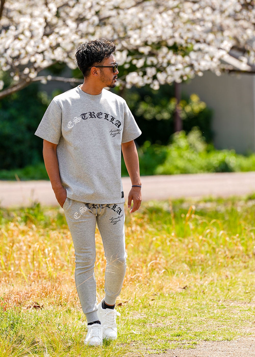 【グレージュ】【セットアップ対応】タイガーエンボスクラッシュ パンツ STAFF STYLING｜THE SHOP YOHJI YAMAMOTO