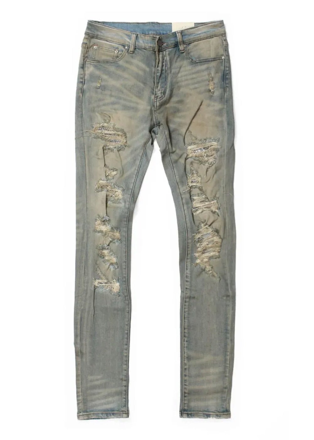 mnml X201 ダメージデニム 32 mnml X201 Denim PT | adamsJUGGLER（アダムスジャグラー）公式