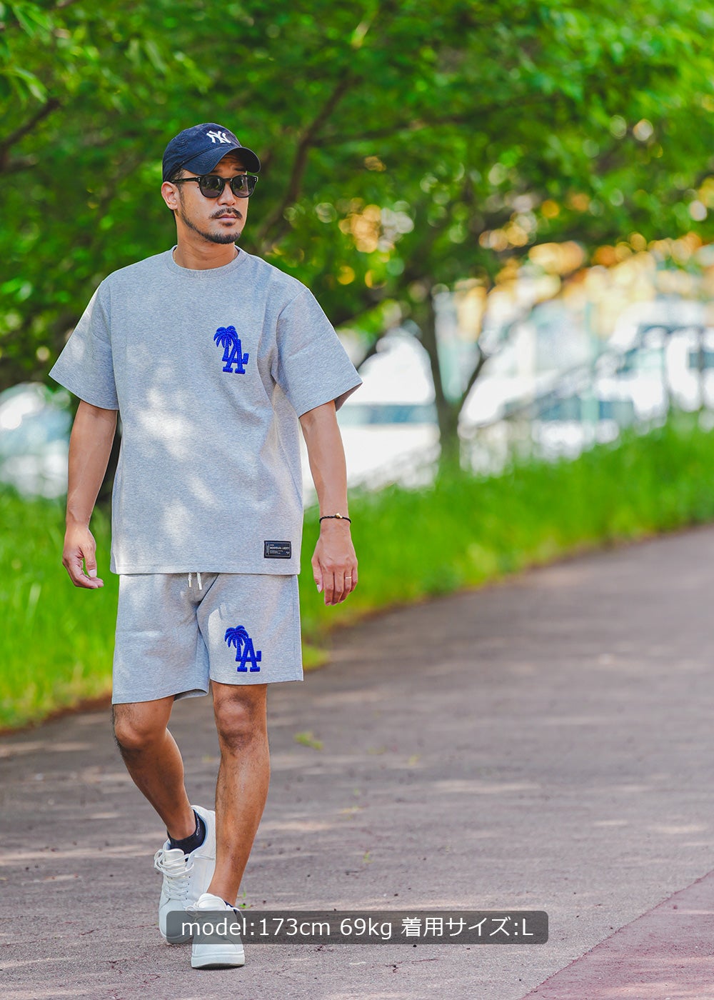 RTEGパームツリーLAショートパンツ | adamsJUGGLER（アダムス